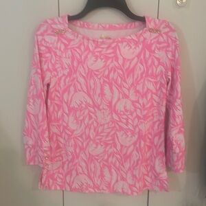 Lilly Pulitzer Chillylilly top,XS